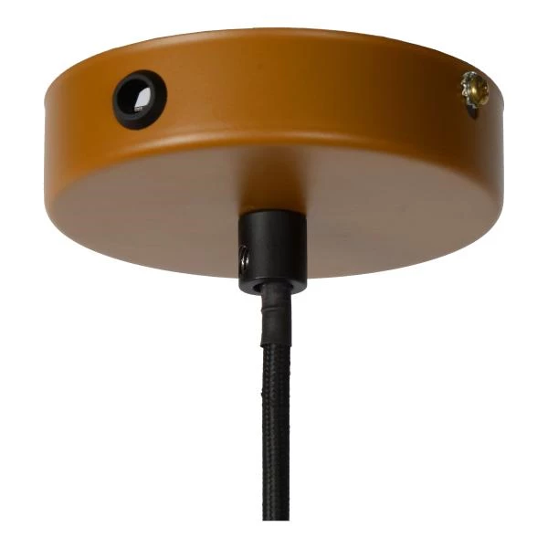 Lucide JERREL - Pendant light - Ø 25 cm - 1xE27 - Brown - detail 1